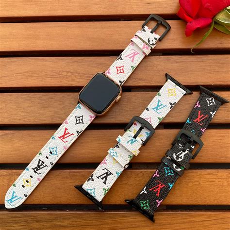 black lv strap|lv strap for apple watch.